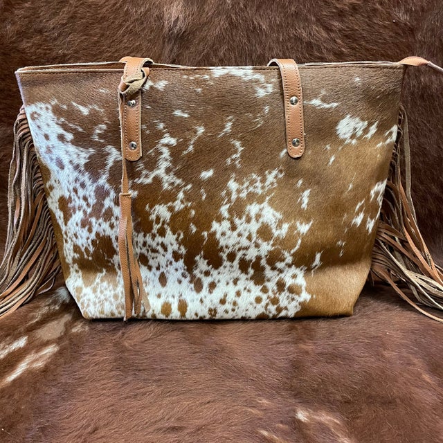 Rainbow Cowhide Wallet Clutch – Southern Fried Glam