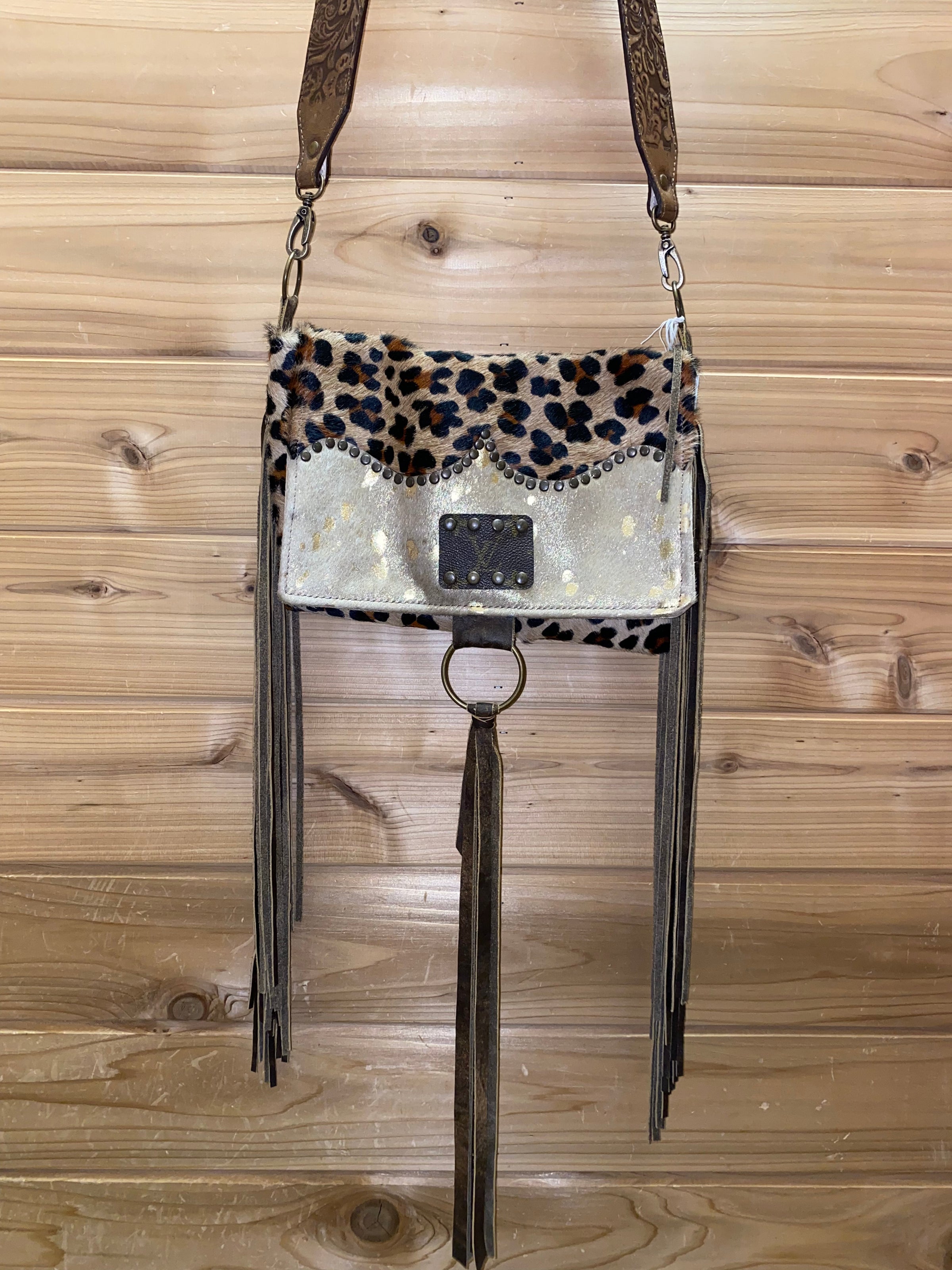 Bags, Leopard Repurposed Lv Duffle